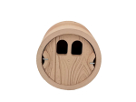 Nichoir cylindrique à encastrer pour moineaux
