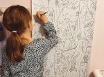 Frise de coloriage LPO - L'arbre de la biodiversité