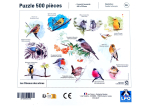 Puzzle LPO Oiseaux des arbres 500 pièces