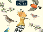 Carnet de notes A5 - Oiseaux des jardins