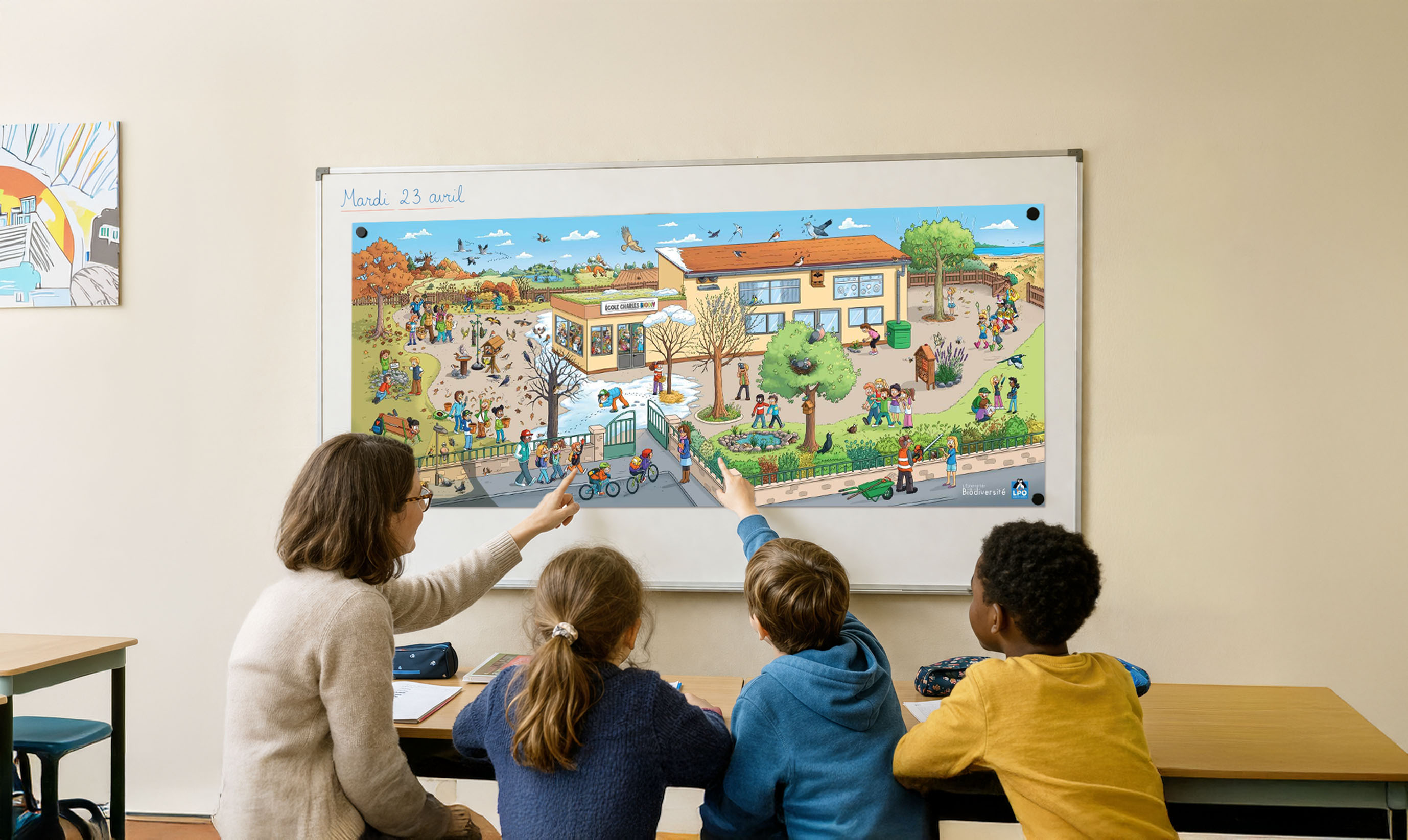 La Frise des Saisons – La Nature à l’École