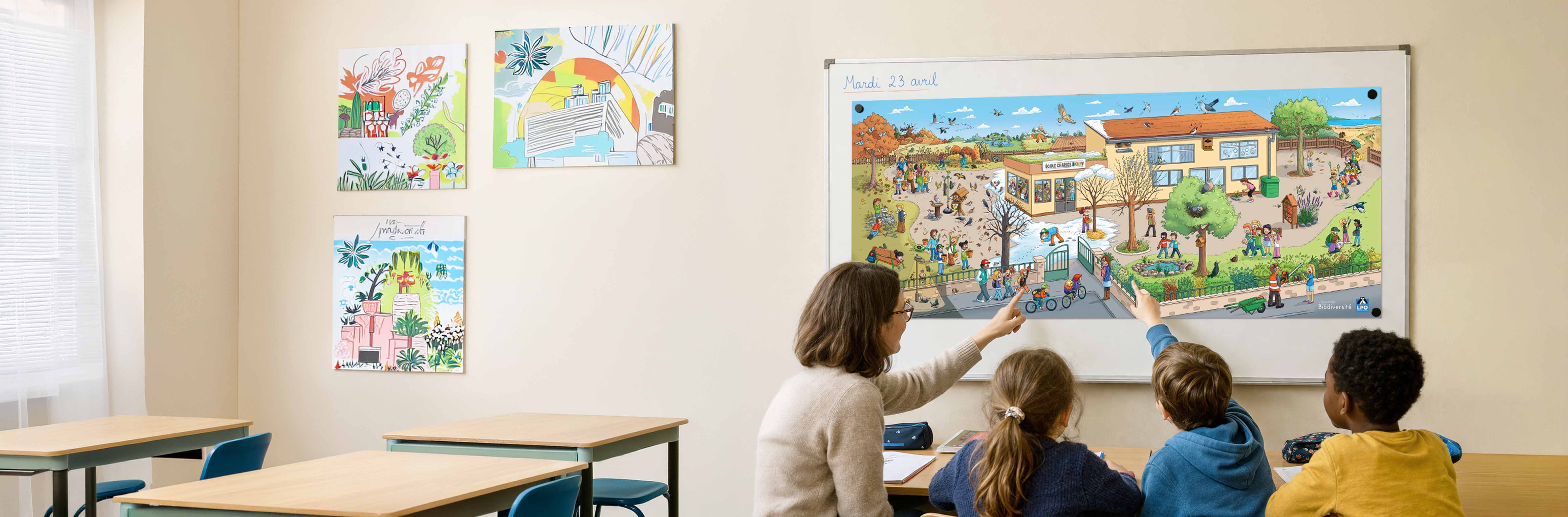 La Frise des Saisons – La Nature à l’École