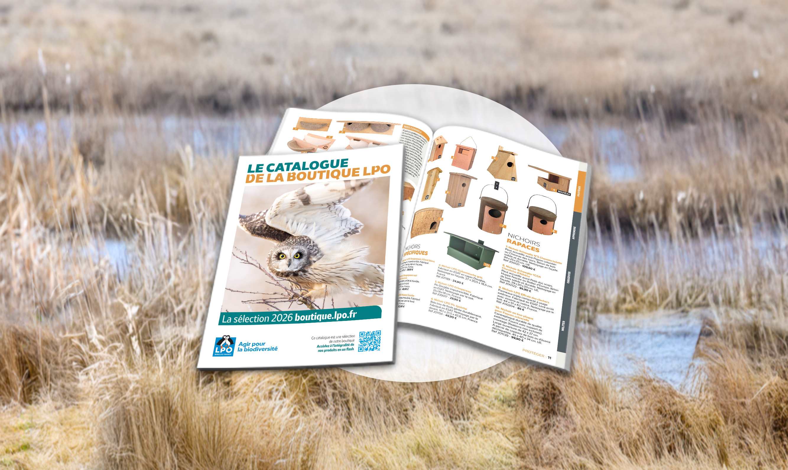 Catalogue boutique LPO 2026